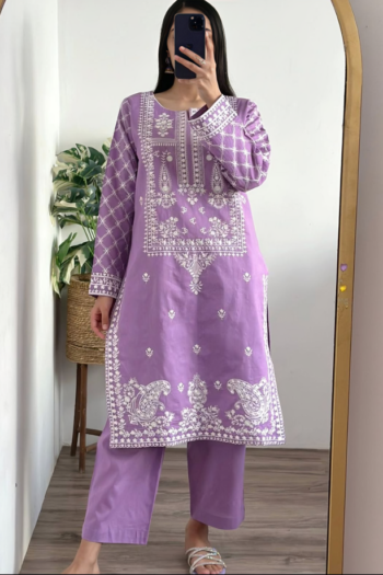 BREEZE - 2PCS LAWN EMBROIDERED – WOMEN’S – UNSTITCHED