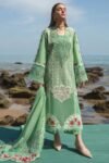 Chrimson - 3pcs Lawn  Embroidered With Organza Emb Dupatta - 713